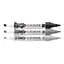 Набір маркерів акварельних двосторонніх Royal Talens ECOLINE DUO TIP Black&Grey 3шт - мініатюра 5