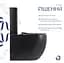 Унітаз підлоговий Qtap Robin Ultra Quiet з сидінням Slim Duroplast/ Soft-close/ Quick Release QT13226083AMB - мініатюра 3