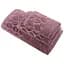 Рушник махровий Soho Leaves Purple бавовна 50х90 см (50*90 Leaves Purp) - мініатюра 3