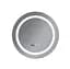 Дзеркало Mixxus Plain MC02-60 (годинник, LED-підсвічування, антизапотівання) (MI6012) - мініатюра 4