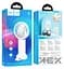 Вентилятор Hoco F15 handheld folding fan белый - мініатюра 6