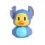 Детская игрушка для купания серии "Disney" Утенок Duckalooz 33415-7 - миниатюра 1
