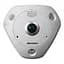 IP-відеокамера 12Mp Hikvision DS-2CD63C5G0E-IVS(B) f=2mm Fisheye, з 2 мікрофонами (99-00002781) - мініатюра 1