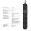 Фильтр сетевой 4 розетки 2 м Black 45 Вт. ColorWay teh0024059 - миниатюра 4