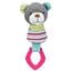 Игрушка Trixie Junior Медведь для собак с кольцом со звуком 23 см текстиль/плюш - миниатюра 1