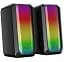 Акустичні колонки Aula N-600 Desktop Speaker, Black, 2 x 3 Вт, RGB, mini jack, USB (6978080505019) - миниатюра 1