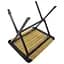 Складной стол Bo-Camp Maryland M 80x63 cm Bamboo Brown (1404643) - миниатюра 5
