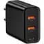 Мережевий зарядний пристрій Baseus Speed ​​PPS Quick Charger 2USB + 1Type C 60W CCFS-G01 Black - мініатюра 1