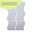 Дзеркальний декор Wall Sticker SW-00002509 акриловий самоклеючий 120х80 мм 6 шт. срібло - мініатюра 3