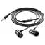 Наушники Borofone Platinum metal universal earphones with microphone BM75 белые - миниатюра 5