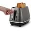 Тостер DeLonghi CTIN 2103 TB Distinta Titanium (00000026096) - мініатюра 4