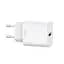 Мережевий зарядний пристрій XO L103 (EU) QC3.0 18W Charger with TYPE-C cable Білий - мініатюра 2