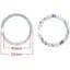 Стальная пластина DK для MagSafe Ring Letter на скотче (Кольцо С / white) - мініатюра 2
