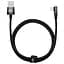 Кабель Baseus MVP 2 USB - Lightning (M/M), 2.4A, 1 м Black (CAVP000001) - миниатюра 1