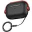 Силіконовий чохол Primo Headphone для AirPods Pro 2 Black/Red - мініатюра 1