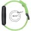 Силіконовий ремінець Becover Crystal Style для Huawei Band 7/Honor Band 7 Red (709431) - мініатюра 3