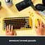 Клавіатура Logitech POP Keys Wireless Mechanical Keyboard Blast Yellow UA [920-010735] [94267] - мініатюра 9