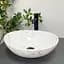 Умивальник VBI Parma white stone glossy накладний VBI-011017, Мармур - мініатюра 3
