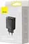 Мережевий зарядний пристрій Baseus Compact Quick Charger 2U + C 30W EU Чорний - мініатюра 3
