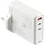 Зарядний пристрій Remax RP-U106 Mecha Warrior GaN 140W 2C/1A MacBook Pro PD 3.1 Lenovo IdeaPad 14pro White - мініатюра 1