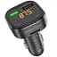 АЗУ FM модулятор Borofone BC43 Flash 18W+QC3.0 (2USB-A) Black - миниатюра 2