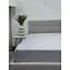 Простыня на резинке Ecotton Light Grey Полисатин 200х140 см (24577) - миниатюра 2