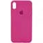 Чехол Epik Silicone Case Full Protective AA для Apple iPhone X/XS 5.8 Малиновый/Dragon Fruit - миниатюра 1