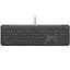 Клавіатура Logitech Signature Slim K620 for Business USB-C UA Graphite (920-013333) - мініатюра 1