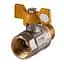 Кран кульовий прямий Solomon 3/4″ ЗВ ЖБ PN40 B1008 - мініатюра 3