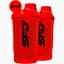 Шейкер спортивний SFD Nutrition Shaker Fire Read 600 мл - мініатюра 1