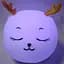Нічник дитячий силіконовий Олень на акумуляторі Cute Deer Silicone Night Light - мініатюра 4
