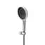 Душевая система скрытого монтажа Koer KB-66029-01 3 функции Black KR5483, Хром - миниатюра 9