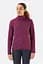 Жіноча флісова кофта Rab Geon Jacket Womens 14 Бордовий - мініатюра 1