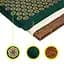 Килимок акупунктурний 4FIZJO Eco Mat Аплікатор Кузнєцова з подушкою 130 x 50 см Navy Green/Gold 4FJ0290 (P-5907739313614) - мініатюра 5