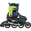 Ролики Rollerblade Microblade 36.5-40 Black-Blue (1012-86B0751530-NF01-36.5-40) - мініатюра 2