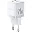 Мережевий зарядний пристрій Baseus Palm Fast Charger Type-C+USB 20W P10111608213-00 White - мініатюра 1
