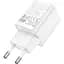 Мережевий зарядний пристрій Hoco C149A PD30W+QC3.0 USB-C/USB-A White [135353] - мініатюра 5
