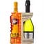 Набор Аперитив Santero Spritz Aperitivo 13% 0.75 л + Вино игристое Belle Grove Macabeo Brut белое брют 11% 0.75 л - миниатюра 1