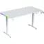 Компьютерный игровой стол GT Racer T-1231 (120x60x73-117) White [123418] - миниатюра 1