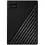 Зовнішній жорсткий диск WD My Passport 2TB Black (WDBYVG0020BBK-WESN) [48534] - мініатюра 1