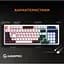 Клавиатура GamePro Red с Hot-Swap RGB White проводная механическая (MK170W) - миниатюра 11