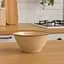 Салатниця порцелянова TS Kitchen 22.5 см у стилі ретро бежеа HP23376 - мініатюра 6