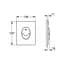 Панель змиву для унітаза Grohe QuickFix Start 38964SH0, Білий - мініатюра 2