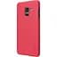 Чехол-накладка Nillkin Super Frosted Shield Samsung Galaxy A8 Plus 2018 SM-A730 Red - миниатюра 3