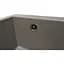 Каменная мойка Ventolux Amore Gray Quartz 500x410x190 мм - миниатюра 4