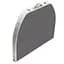 Складной стол Bo-Camp Case Model Oval 150x80 cm Grey (1404399) - миниатюра 3