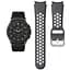Ремінець для Samsung Galaxy Watch 6 40mm 6 44mm - чорно-сірий ширина кріплення 20мм силікон Watchbands Galaxy Uniq (W40-6WB13021849) - мініатюра 5