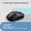 Мишка 2E MF218 Silent Wireless/Bluetooth Black/Grey (2E-MF218WBG) - мініатюра 6