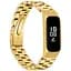 Металлический ремешок Primo для фитнеса браслета Samsung Galaxy Fit E ( SM-R375 ) Gold - миниатюра 1