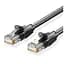 Патч-корд 3м, UTP cat 6 RJ-45 black Vention (IBEBI) - мініатюра 1